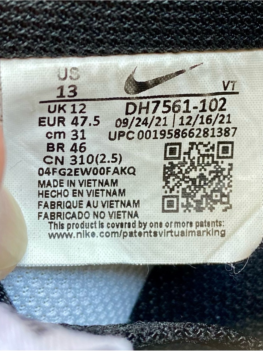 Nike Air Force 1 ‘07 Low Shoes Sneakers Mens 13 - Picture 13 of 16